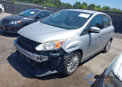 2014 Ford C-Max Hybrid Se z USA, uszkodzony, nr VIN 1FADP5AU6EL516368